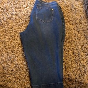 Denim capris size 22w